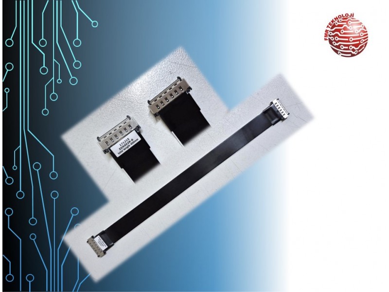 LVDS 51PIN 40CM DÜZ DÜZ ÇİFT SOKETLİ