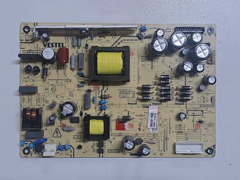 VESTEL 20542001 17PW25-4 Besleme Karti VESTEL 20542001 17PW25-4 Besleme Karti