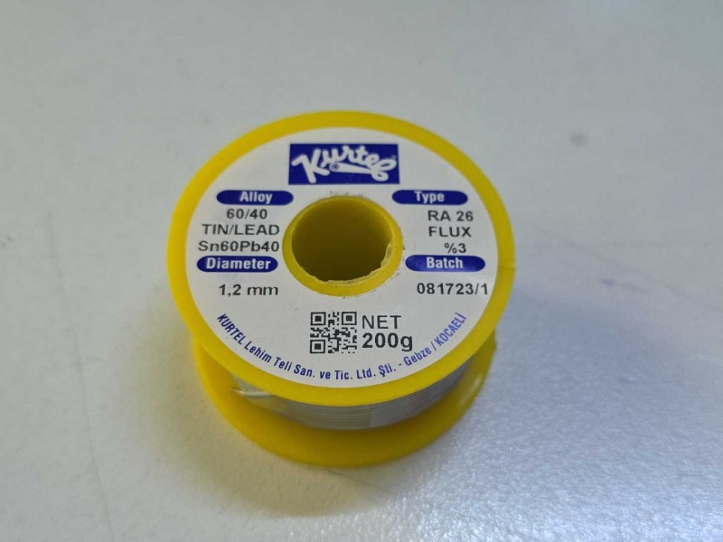 Kurtel 200gr 1.2mm Lehim Teli