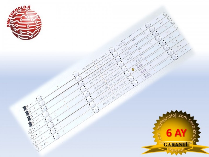 ORJINAL LG INNOTEK 17Y 49'' FHD LED BAR TAKIMI ORJINAL LG INNOTEK 17Y 49'' FHD LED BAR TAKIMI