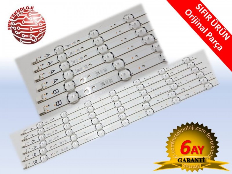 ORJINAL PHILIPS 49PUS6031/12 LED BAR TAKIMI ORJINAL PHILIPS 49PUS6031/12 LED BAR TAKIMI