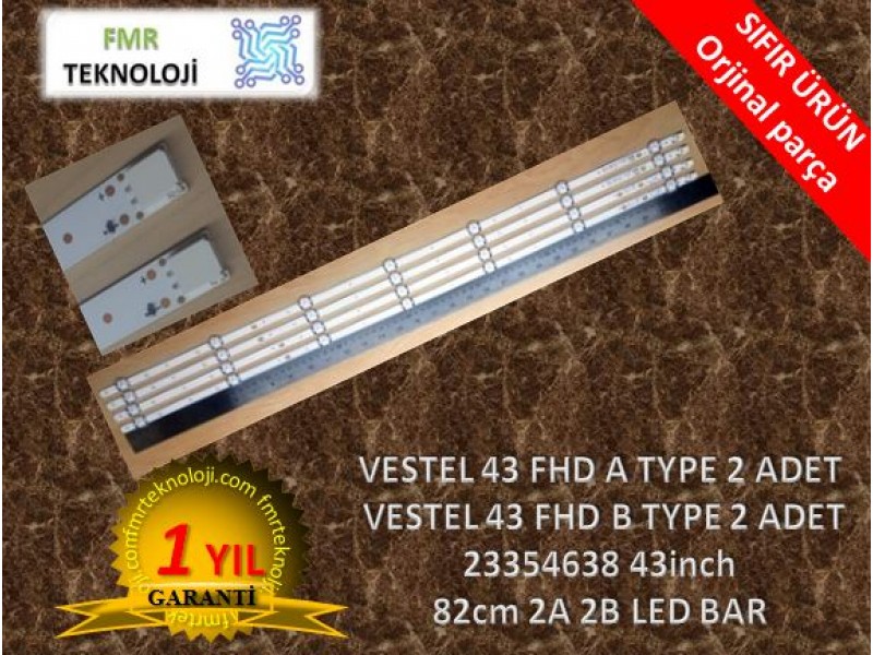 ORJINAL VESTEL 43FB5000 Led Bar Takımı