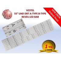 ORJINAL VESTEL 55 UHD DRT A-TYPE B-TYPE REV01 LED BAR ORJINAL VESTEL 55 UHD DRT A-TYPE B-TYPE REV01 LED BAR