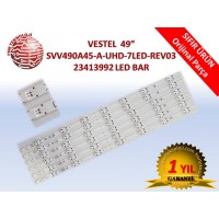 ORJINAL VESTEL SVV490A45-A-UHD-7LED-REV03 V23413992 LED BAR