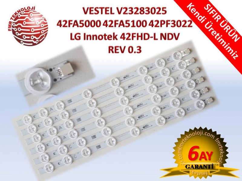 VESTEL 42FA5000 42FA5100 42PF3022 LED BAR V23283025 LG Innotek 42FHD-L NDV REV 0.3 VESTEL 42FA5000 42FA5100 42PF3022 LED BAR V23283025 LG Innotek 42FHD-L NDV REV 0.3