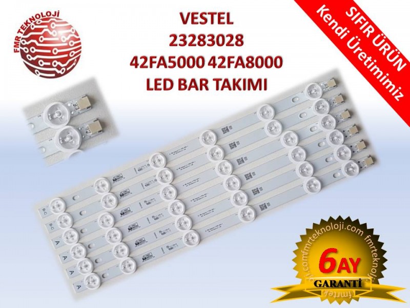 VESTEL 42FA5000 42FA8000 LED BAR 42 VNB Reduced A , 42 VNB Reduced B-C V23283028