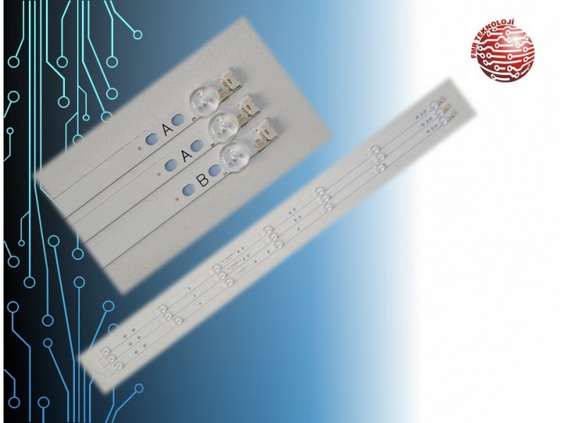 VESTEL 17DLB43VER11 Led Bar Takımı Çift Soket
