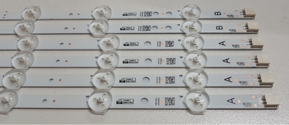 Kit 3 Barres LED Pour TV Vestel 39 Pouces - Modèle 39-DRT-VNB-A/B - Neuf